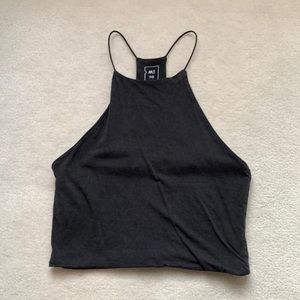 Pac Sun cropped black tank